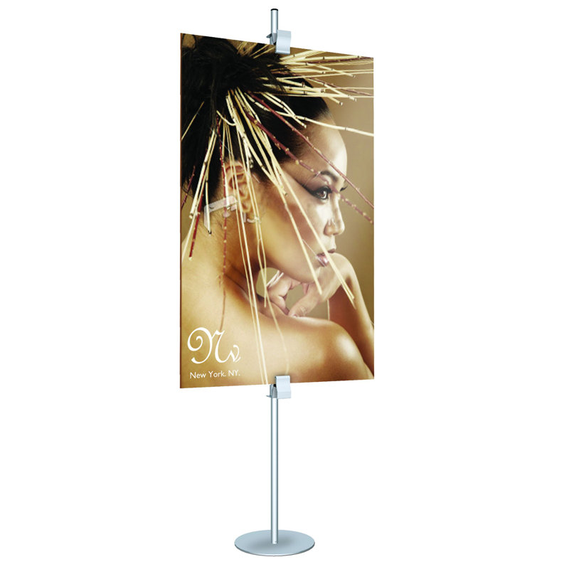 Testrite Booth Display Accessory, Satin Silver