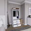 Barbett Manufactured Wood Wardrobe-940669305