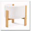 Chaise de salle à manger en bois avec accoudoirs