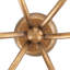 Snow Metal Ashwell Gold Chandelier - 31.75 In. D X 43 In. H