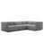 Polyester gris clair est en rupture de stock