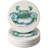Teal Crab 4-Pack Round Absorbent Stone Coasters