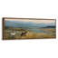 «Peaceful Horses in Open Meadow Landscape», art mural encadré-490650704-490650707