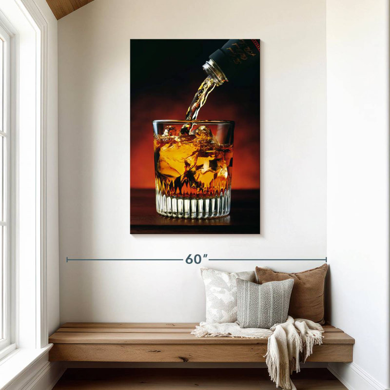 Yarlin Flowing Whisky, 45" H x 30" W