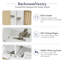 Meuble-lavabo 60 po avec double lavabo-947098074
