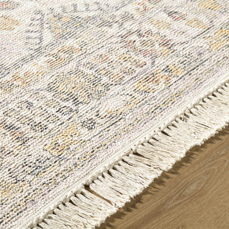 Tapis traditionnel tissé à la main Afsaneh, Rectangle 2 pi 7 po x 4 pi 5 po