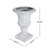 Outdoor Garden Urn Planter, Antique White-689955153