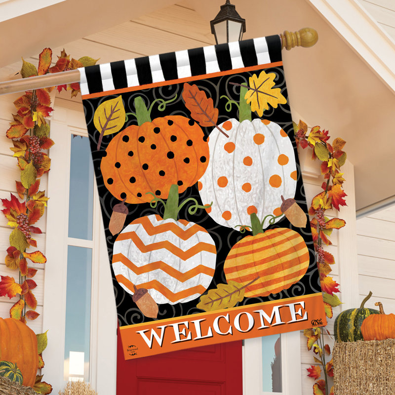 Drapeau de la maison des citrouilles