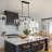 Modern 3-Light 39.37" Linear Kitchen Island Chandelier With Clear Glass Shades-1271548379