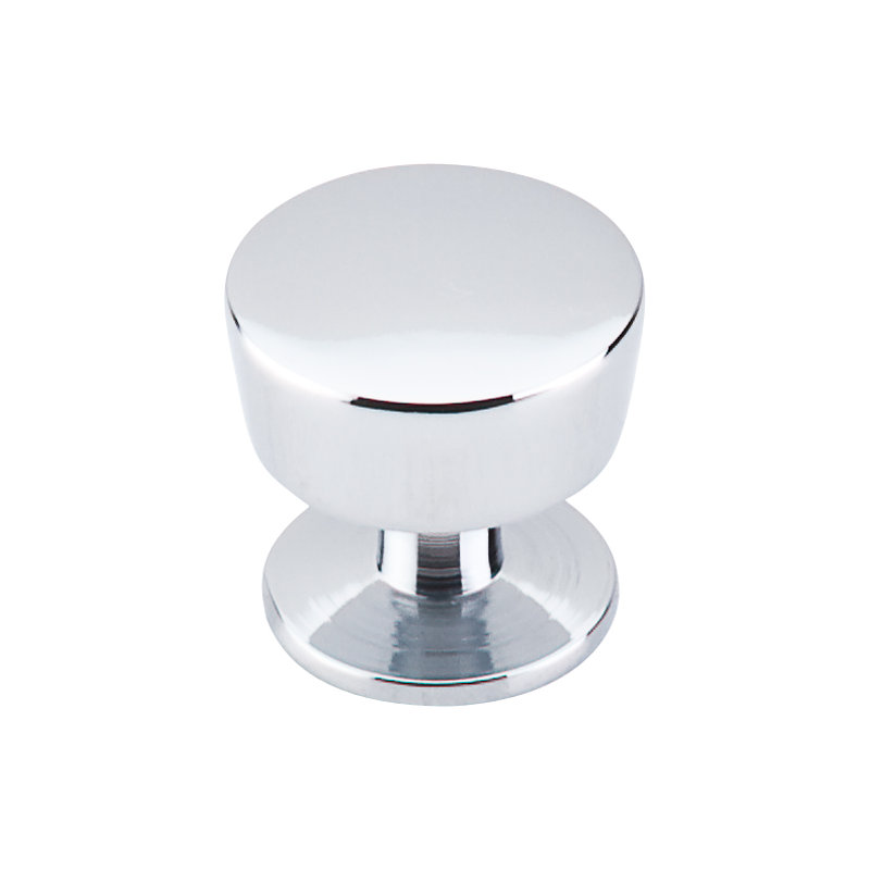 Essex 1 3/16" Diameter Round Knob, Polished Chrome