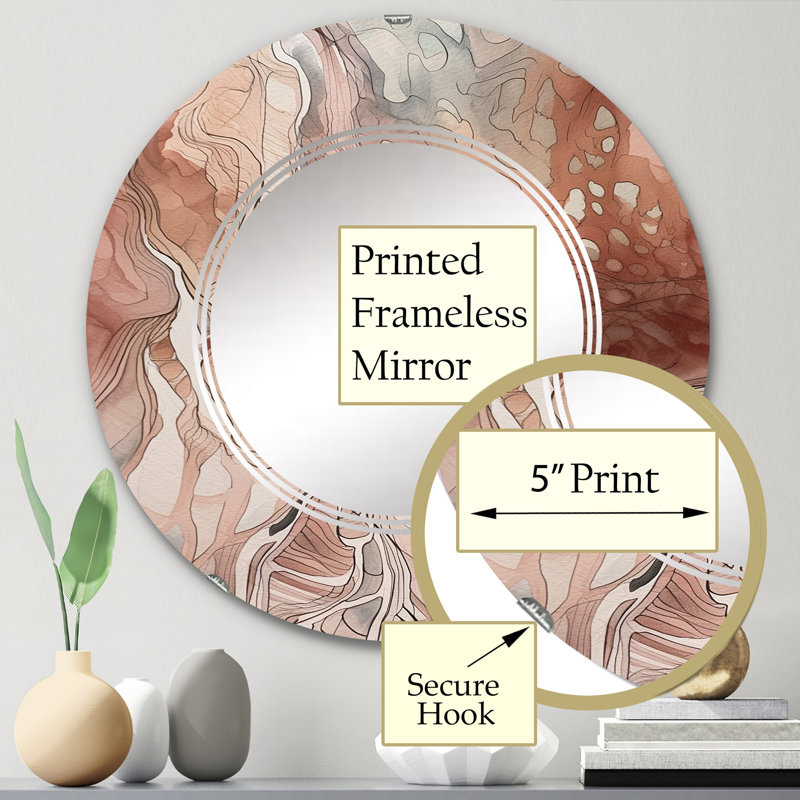 Miroir Zhi, 24 po x 24 po