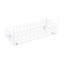 Lit en métal de style contemporain avec prise USB prête à accueillir un matelas sur la tête de lit avec structure en métal