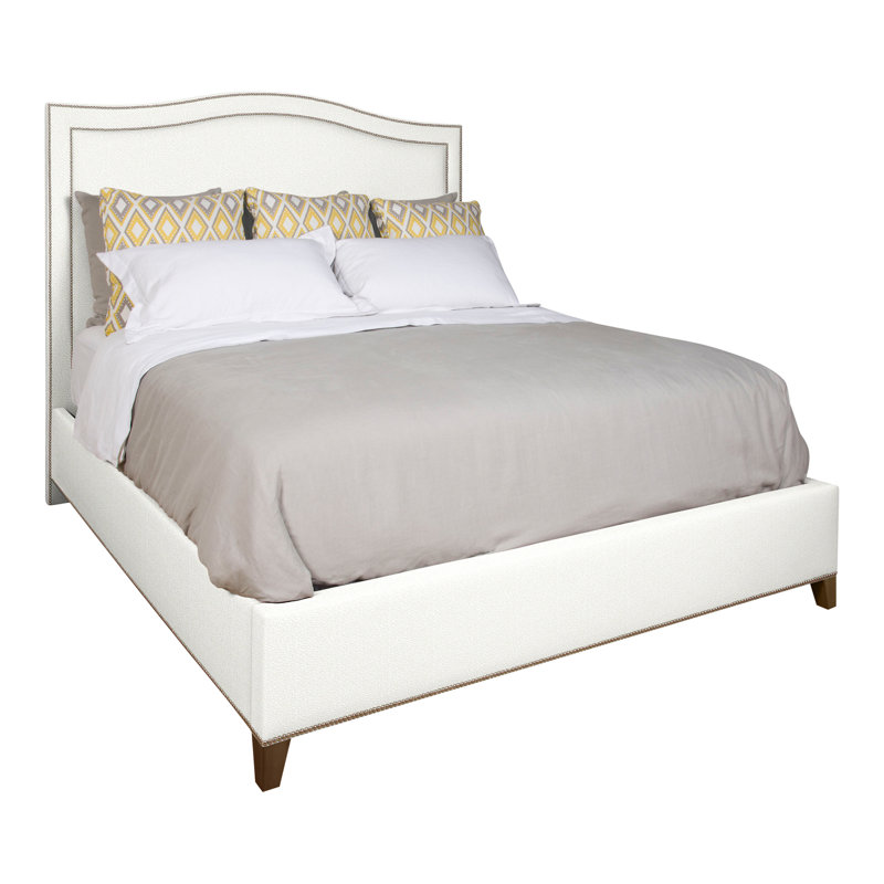 Caroline/Casey Upholstered Bed, Kempsey Sheepskin, Yes, Navajo