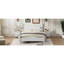 Lit plateforme en bois de style rétro-128625719-128625718