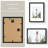 Gallery Matted Frame Set,Wall Mount Display-433596228