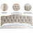 Linen Upholstered Headboard-Modern-Adjustable Height-Button Tufting-1690744543-1690744528