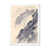 Toile blanche avec cadre d'angle fermé