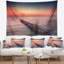Tapisserie «Long Exposure Sea and Shore»-28506702