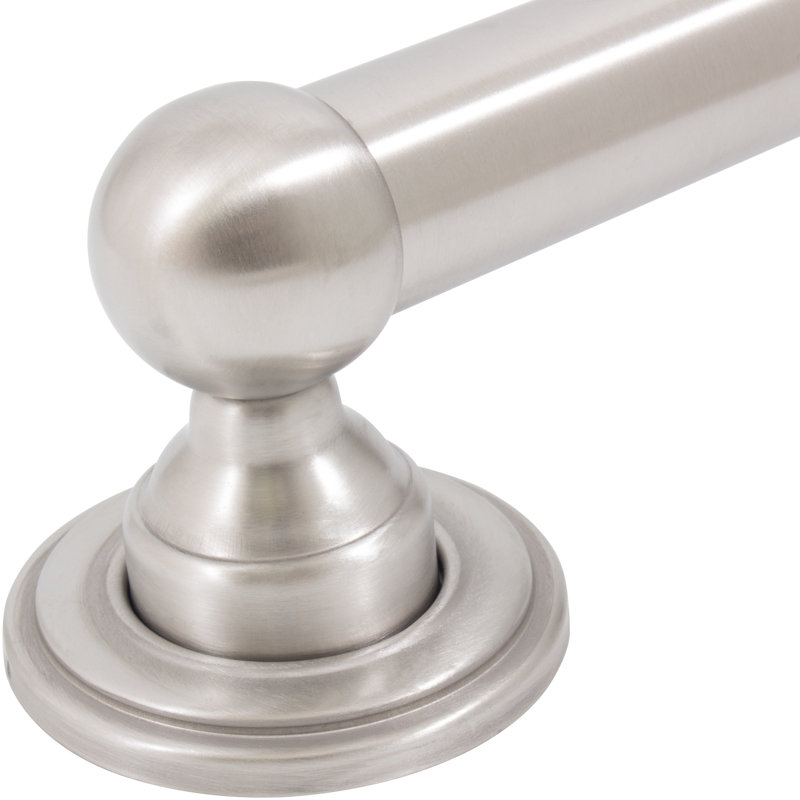 Charlotte Grab Bar, 18", Satin Nickel
