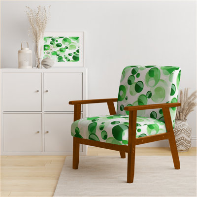 Fauteuil en velours Hulten