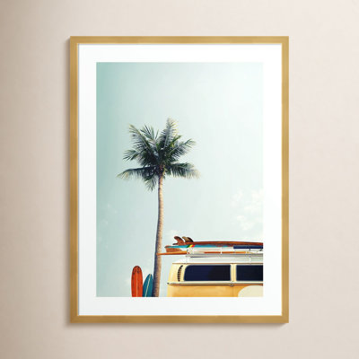 Raleigh "Surf Bus Yellow" Photo Print