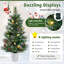 Arbre de Noël artificiel 2 pièces 3 pi avec 81 branches