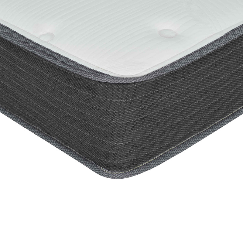 Matelas hybride à ressorts ensachés avec mousse viscoélastique imprégnée de gel |, Grand lit