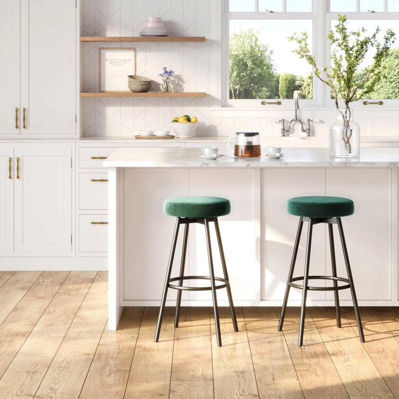 Tabouret de bar Modern Glam, Vert