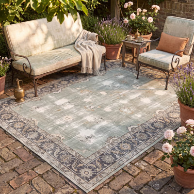 Tapis Backwash de style vintage, doré, ivoire, gris, beige, antidérapant, à poils courts, adapté à une utilisation intérieure et extérieure, idéal pour le salon, la chambre, la salle à manger, l'entrée, le couloir, le bureau, imprimé abstrait vieilli, sauge, anthracite, pour la cuisine, résistant au passage, facile à nettoyer, ultra doux et lavable.
