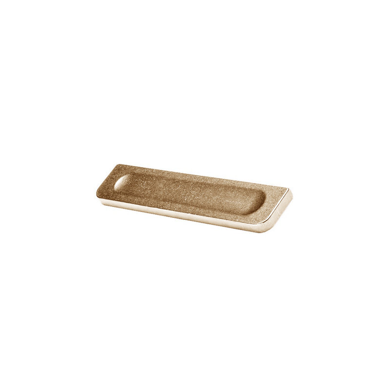 Press Recessed Pull, 6", Silicon Bronze Light