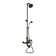 P1049 Exposed Thermostatic Shower System 36" Wall Mounted with Hand shower and Lever/Cross Handles