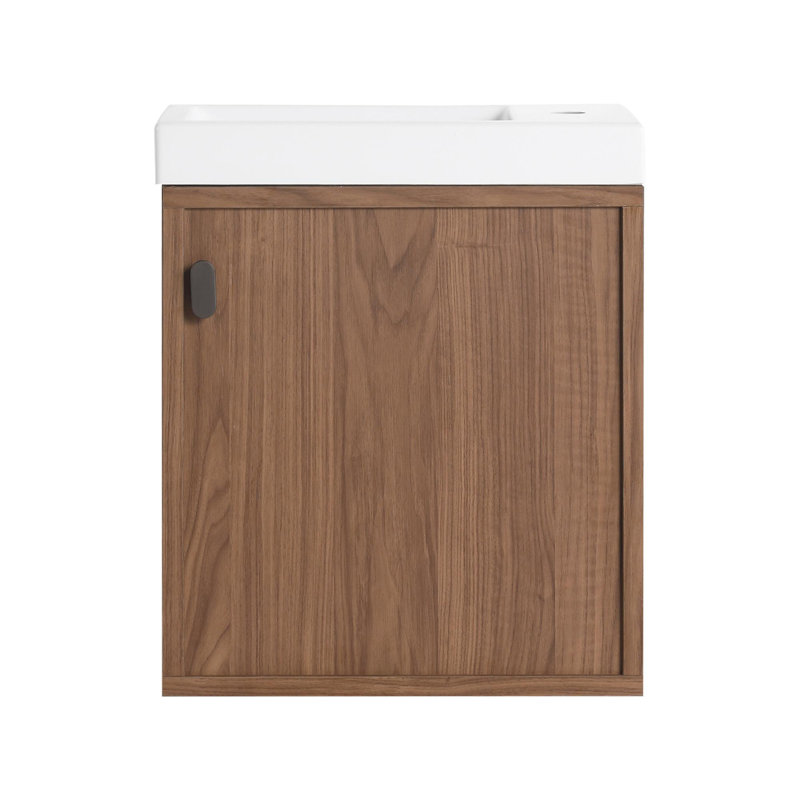 Meuble-lavabo 18,5 po avec lavabo en résine