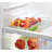 iDesign Plastic Wide Fridge Bin Tray with Front Handle - Clear