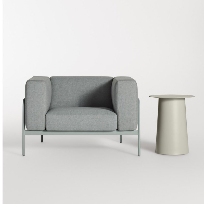 Cache Outdoor Lounge Chair, Toohey Breezy Blue