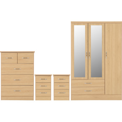 Cascio 4 Piece Bedroom Set