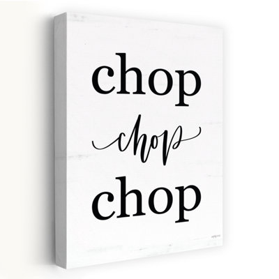 Art contemporain Chop Chop Chop