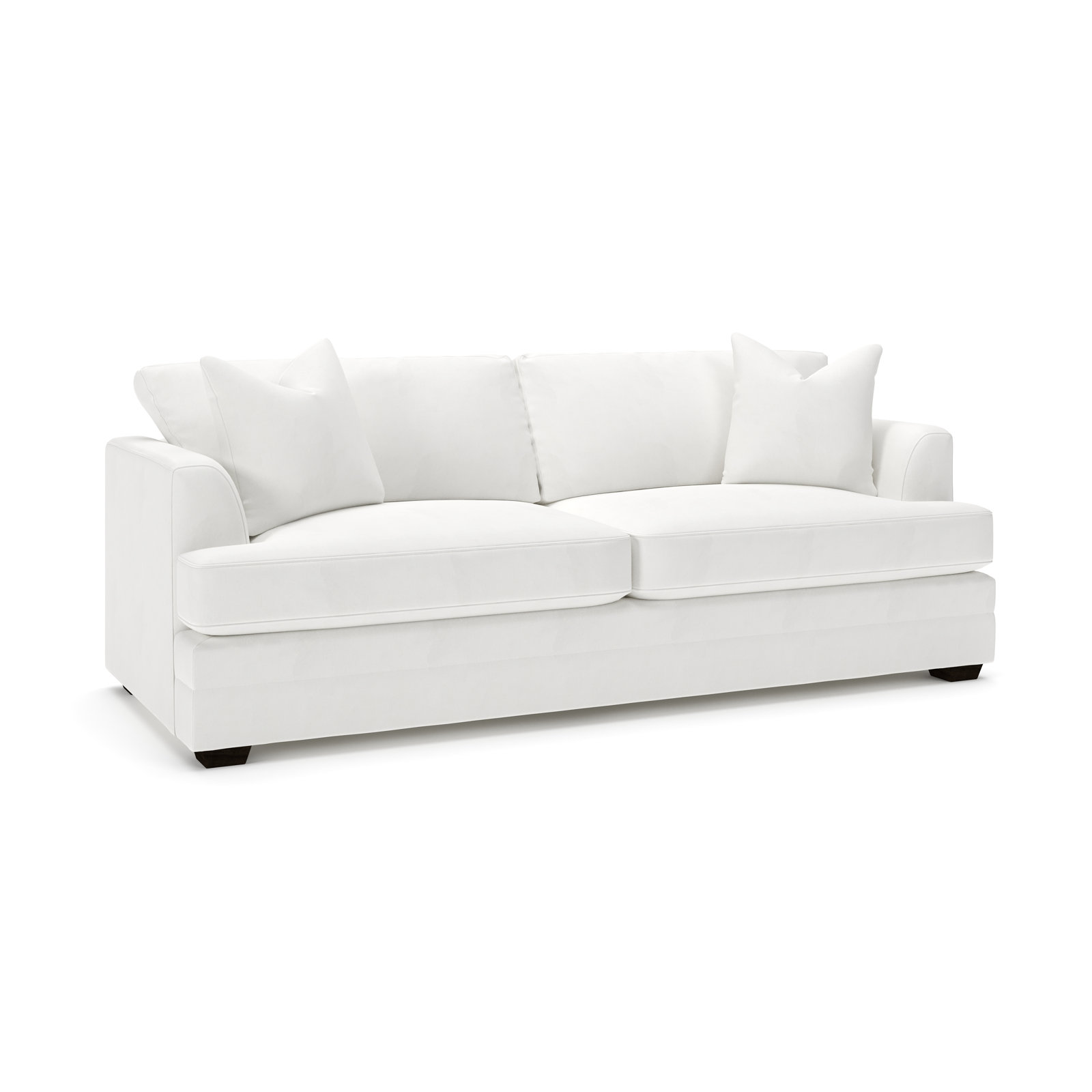 Edan 92'' Sleeper Sofa, Classic Bleach White Twill