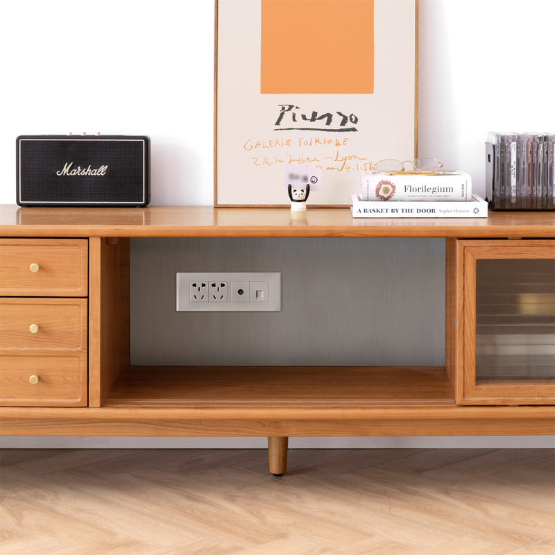 Patrizius Cherry Wood TV Stand