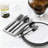40 Piece 18/10 Stainless Steel Flatware Set, Silverware Sets Service For 8