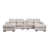 Beige Flannelette