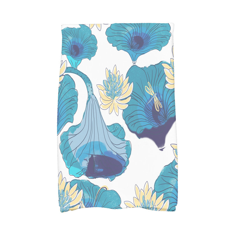 Serviette de cuisine Amergin, Bleu sarcelle
