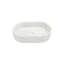 Lavabo vasque de salle de bain en marbre naturel, 600 x 400 x H 150 mm, aspect unique avec imperfections, lavabo ovale blanc de qualité pour la salle de bain, surface lisse, éléments de design luxueux