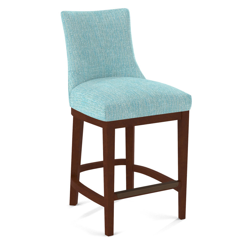 Upholstered Stool, 61412-32, Beachwood