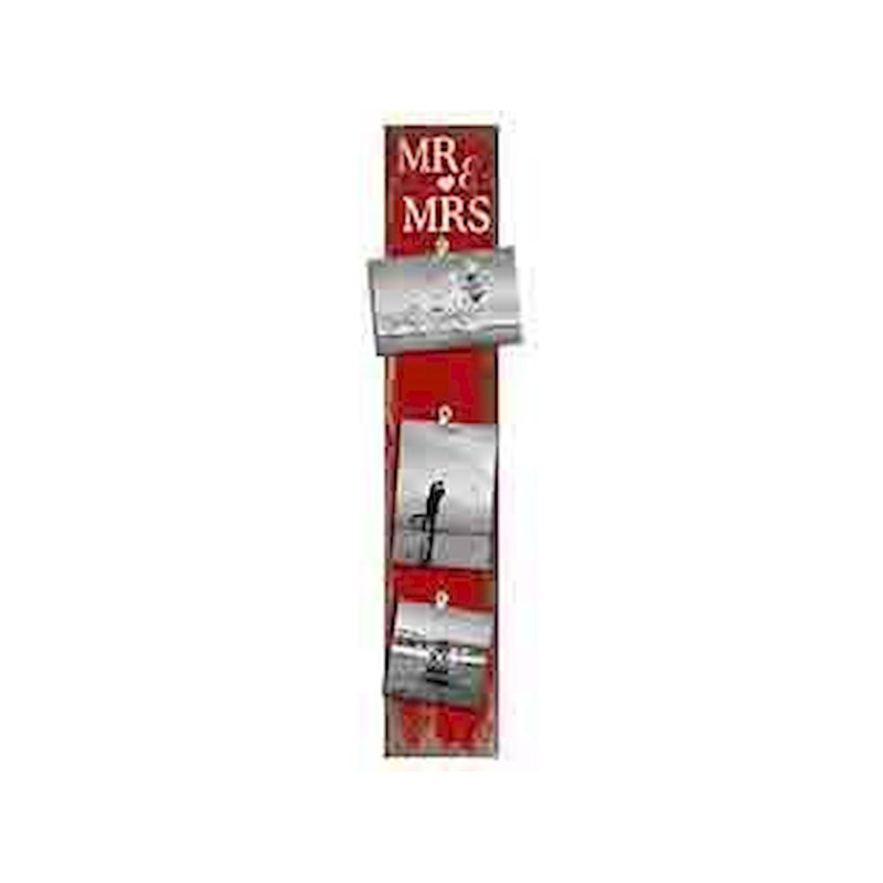 Kinbrae White and Red Picture Frame