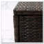 Ensemble de 2 chaises longues en rotin avec coussins, coussin et inclinaison à 5 positions-941646961