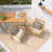 Outdoor Dining Chairs Set