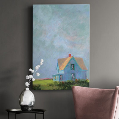 Cape bleue sur toile