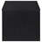 Canyon Black  Square Side End Table