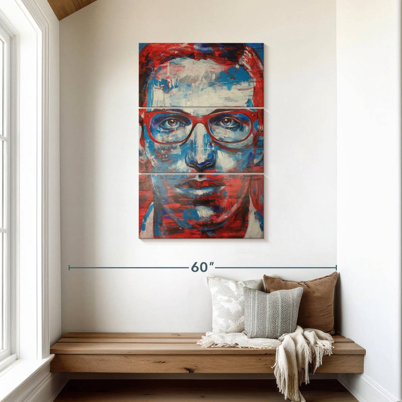 Portrait de Leisha, H 45 po x l 28 po