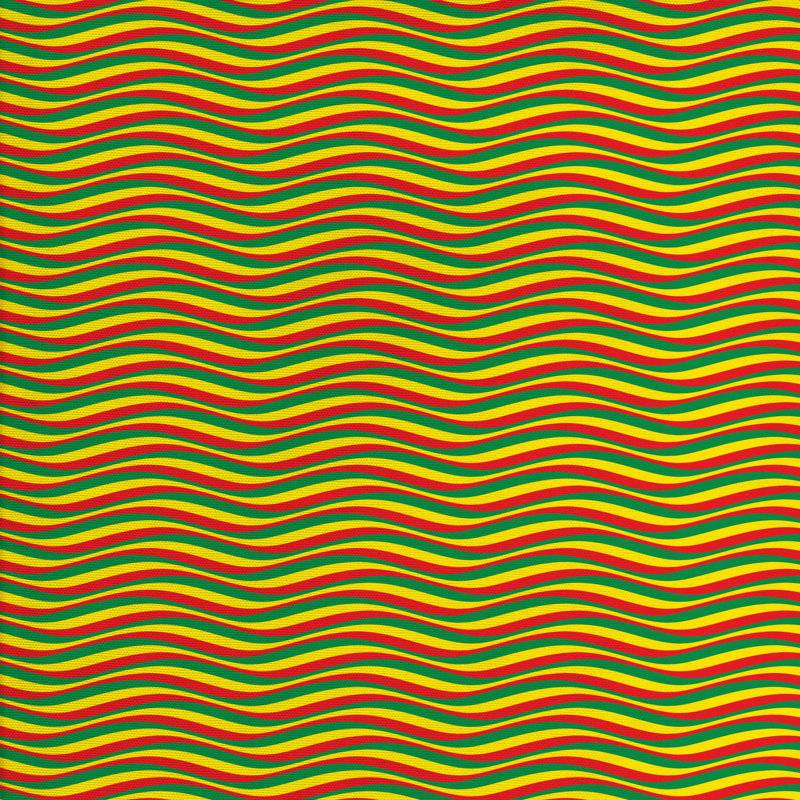 Tissu rasta, H 36 po x l 58 po x P 1 po